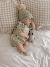 Load image into Gallery viewer, Short Overalls | Tallow SIZE 0-3M, 4YR, 5YR, 6YR and 7YR