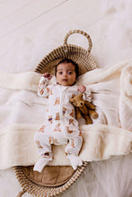 Load image into Gallery viewer, Bamboo Zipsuit | Mr Ted