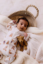 Load image into Gallery viewer, Bamboo Zipsuit | Mr Ted