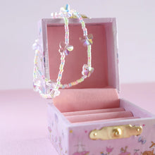 Load image into Gallery viewer, Crystal Butterfly BFF Bracelet Set