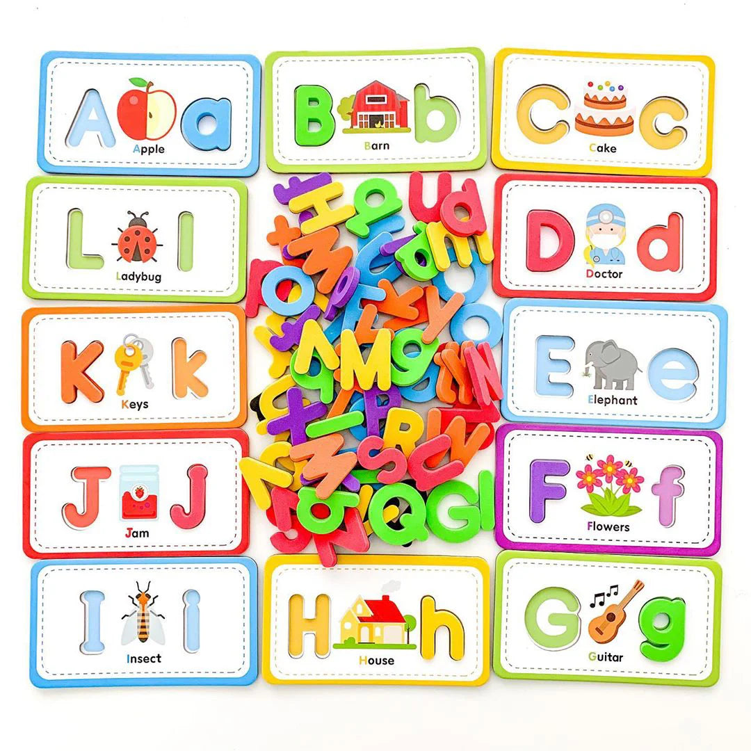 Flashcards and ABC Magnetic Letters