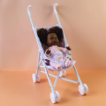 Load image into Gallery viewer, Dolls Stroller | Lilac Daisy