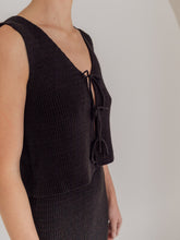 Load image into Gallery viewer, Knit Singlet | Onyx (Women's) SIZE S and M
