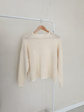 Load image into Gallery viewer, Cropped Pullover | Cream (Womens)