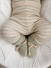 Load image into Gallery viewer, Leggings | Biscotti Stripe SIZE 6YR