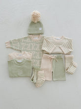 Load image into Gallery viewer, Long Sleeve Tee | Biscotti Stripe SIZE 6YR and 7YR