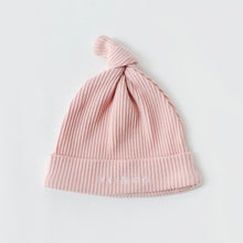 Load image into Gallery viewer, Baby Beanie Ribbed Knotted