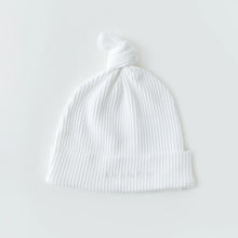 Load image into Gallery viewer, Baby Beanie Ribbed Knotted