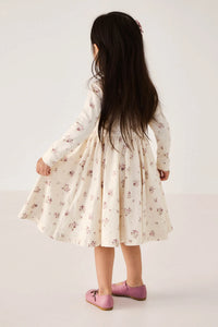 Organic Cotton Tallulah Dress | Lauren Floral Tofu