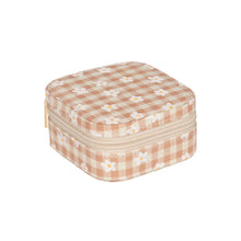 Load image into Gallery viewer, Daisy Gingham Square Jewellery Box