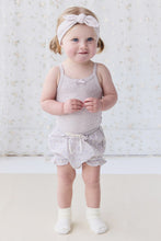 Load image into Gallery viewer, Organic Cotton Frill Bloomer | Chloe Lavender