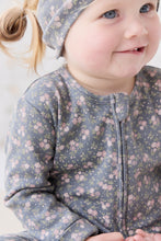 Load image into Gallery viewer, Organic Cotton Frankie Onepiece | Rosalie Floral Lava