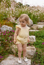 Load image into Gallery viewer, Organic Cotton Muslin Luciana Playsuit - Sunshine
