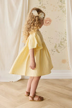 Load image into Gallery viewer, Organic Cotton Muslin Phillipa Dress - Sunshine