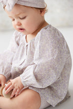 Load image into Gallery viewer, Organic Cotton Martha Top - Chloe Lavender SIZE 6YR, 7YR and 8YR