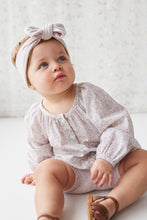 Load image into Gallery viewer, Organic Cotton Martha Top - Chloe Lavender SIZE 6YR, 7YR and 8YR