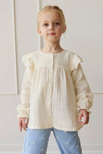 Load image into Gallery viewer, Organic Cotton Muslin Ava Blouse - Parchment
