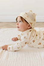 Load image into Gallery viewer, Organic Cotton Reese Zip Onepiece - Forest Friends
