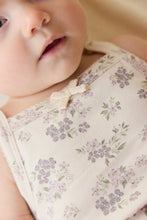 Load image into Gallery viewer, Organic Cotton Bridget Singlet Bodysuit - Selena Tofu SIZE 6-12M and 1YR