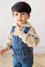 Load image into Gallery viewer, Nicholas Half Zip Jumper - Oatmeal Little Fawn Elk Fleck SIZE 1YR, 4YR, 5YR and 7YR