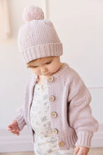 Load image into Gallery viewer, Sienna Cardigan - Violet Tint SIZE 0-3M, 3-6M, 8YR, 9YR and 10YR