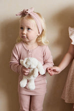 Load image into Gallery viewer, Organic Cotton Modal Long Sleeve Henley - Peony Marle