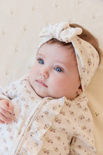 Load image into Gallery viewer, Organic Cotton Headband - Rose Floral Pink