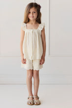 Load image into Gallery viewer, Organic Cotton Muslin Anja Top - Parchment SIZE 5YR