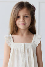 Load image into Gallery viewer, Organic Cotton Muslin Anja Top - Parchment SIZE 5YR