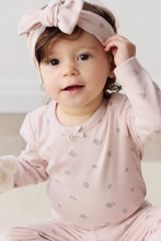 Load image into Gallery viewer, Organic Cotton Long Sleeve Bodysuit - Meredith Violet