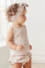 Load image into Gallery viewer, Organic Cotton Frill Bloomer - Meredith Violet