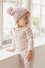 Load image into Gallery viewer, Organic Cotton Long Sleeve Bodysuit - Meredith Violet