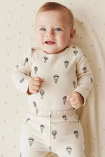 Load image into Gallery viewer, Organic Cotton Fernley Bodysuit - Montgolfiere Cloud