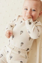Load image into Gallery viewer, Organic Cotton Fernley Bodysuit - Montgolfiere Cloud