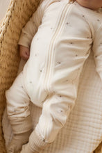 Load image into Gallery viewer, Organic Cotton Reese Zip Onepiece - Bumblebees