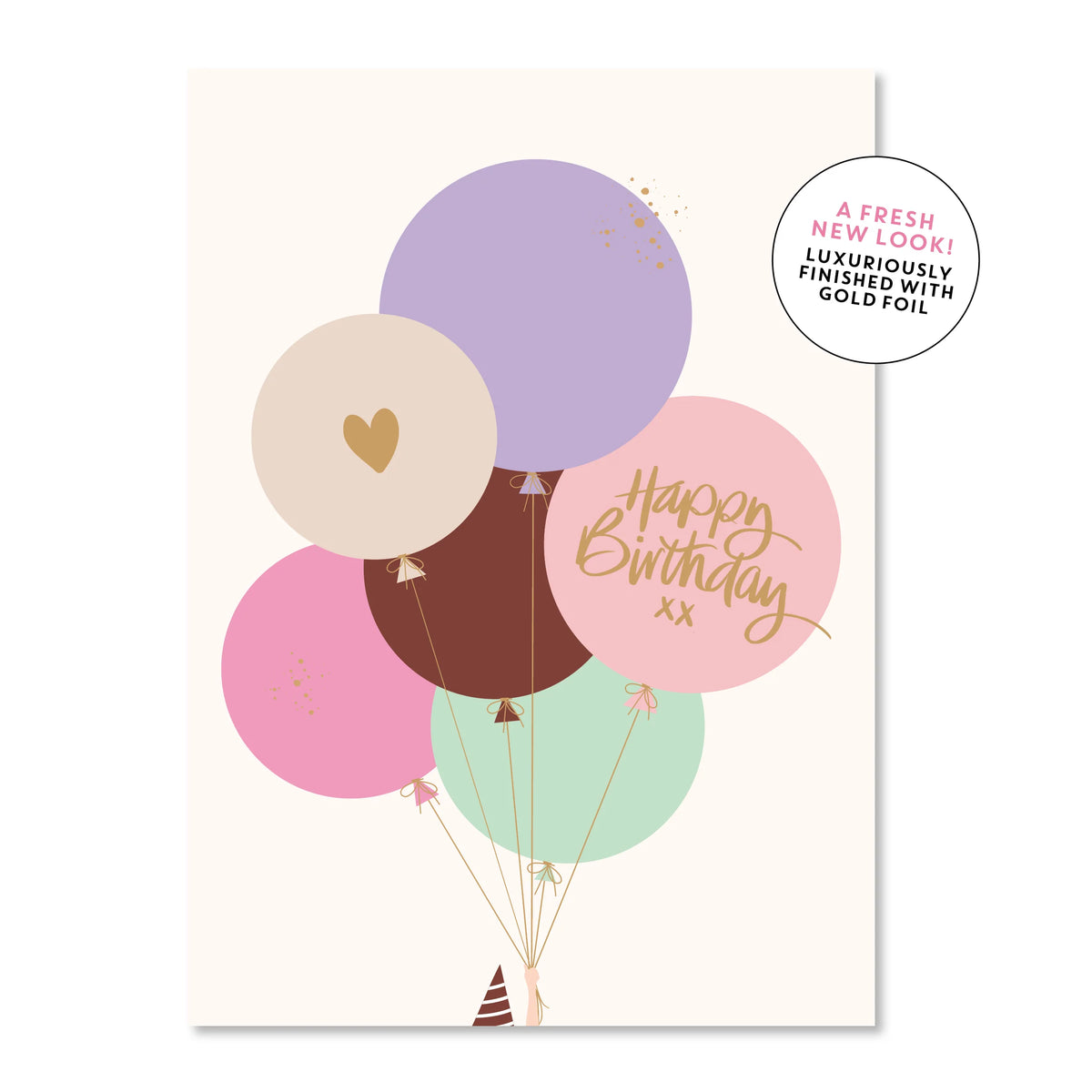 Pastel Birthday Balloons