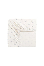 Load image into Gallery viewer, Organic Cotton Cot Sheet - Whales