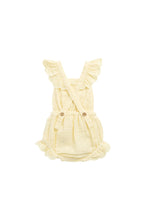 Load image into Gallery viewer, Organic Cotton Muslin Luciana Playsuit - Sunshine