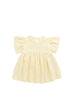 Load image into Gallery viewer, Organic Cotton Muslin Phillipa Dress - Sunshine