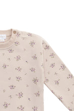Load image into Gallery viewer, Organic Cotton Bobbie Sweatshirt - Goldie Bouquet Pink Tint SIZE 6-12M, 1YR and 8YR