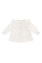 Load image into Gallery viewer, Organic Cotton Muslin Ava Blouse - Parchment