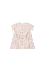 Load image into Gallery viewer, Organic Cotton Lola Dress - Meredith Violet SIZE 6YR, 8YR and 9YR