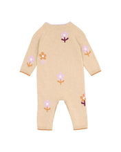 Load image into Gallery viewer, Tutu Tigers Flowers Knitted Romper SIZE 6-12M