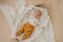 Load image into Gallery viewer, Ribbed Slouch Pants | Mustard