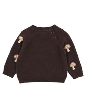 Load image into Gallery viewer, Toby Mushroom Knitted Jumper SIZE 1YR