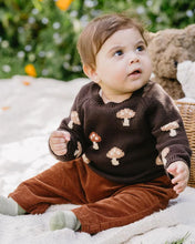 Load image into Gallery viewer, Toby Mushroom Knitted Jumper SIZE 1YR