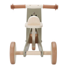 Load image into Gallery viewer, Little Dutch Wooden Tricycle - Olive