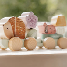 Load image into Gallery viewer, Fairy Garden Stacking Train Hedgehog