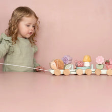 Load image into Gallery viewer, Fairy Garden Stacking Train Hedgehog