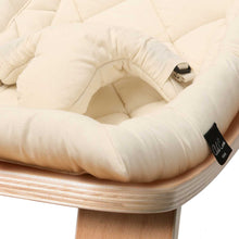 Load image into Gallery viewer, Charlie Crane Levo Baby Rocker | Beech with Organic Milk Cushion